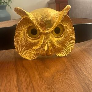 Christopher Ross Owl Belt Buckle